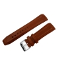 Preview: Vostok Europe Limousine Alltimer leather strap / 23 mm / brown / polished buckle
