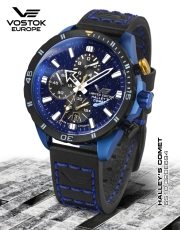 Vostok Europe 'Halley's Comet' Limited Edition Chronograph 6S10-320E694