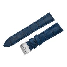 Sturmanskie Gagarin Sports / GMT leather strap / 22 mm / blue / polished buckle