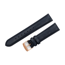 Sturmanskie Galaxy leather strap / 18 mm / blue / grey / rose buckle