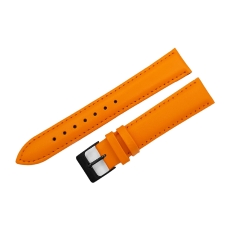Sturmanskie Galaxy leather strap / 18 mm / orange / black buckle