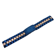 Vostok Europe Lunokhod 2 stainless steel bracelet / blue / rose / 25 mm