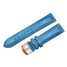 Vostok Europe Undine Armband / 20 mm / blau / Schließe rose / 527