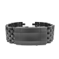 Preview: Vostok Europe Anchar stainless steel bracelet / 24 mm / black