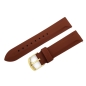 Preview: Vostok Europe Undine strap / 20 mm / brown / yellow buckle