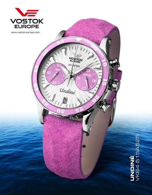 Vostok Europe Undine Chronograph VK64-515A525B