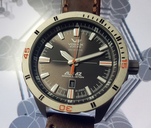 Vostok Europe Almaz Automatik Titan NH35-320H263