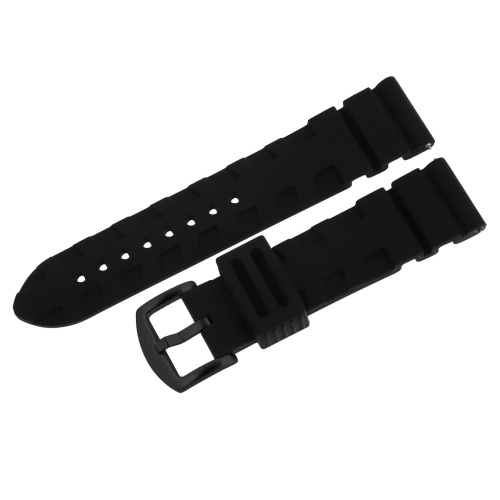 Vostok Europe Expedition North Pole / Silikonarmband / 24 mm / schwarz / Schließe schwarz