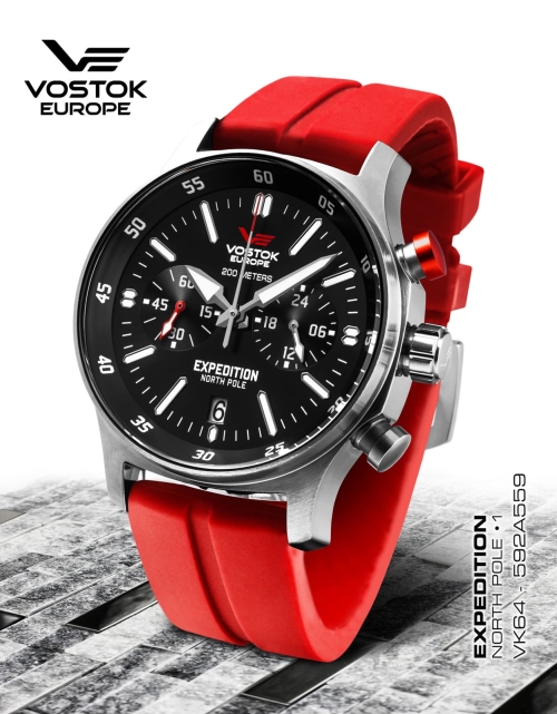 Vostok Europe Expedition North Pole 1 Chronograph VK64-592A559