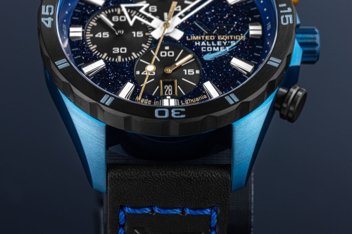 Vostok Europe 'Halley's Comet' Limited Edition Chronograph 6S10-320E694