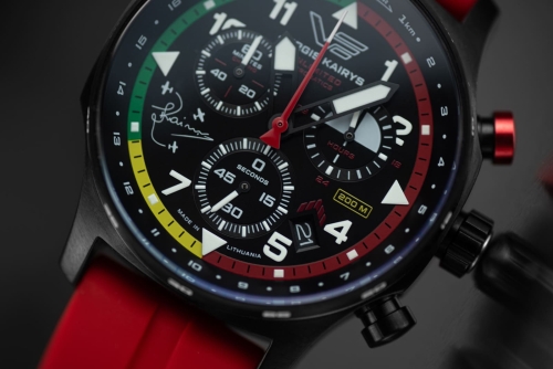 Vostok Europe 'Jurgis Kairys Unlimited Aerobatics 2025' Special Edition Chronograph VK68-592C775