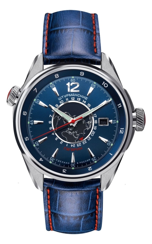 Sturmanskie Gagarin GMT Dual Time 24h-Anzeige Automatik 2432-4571789