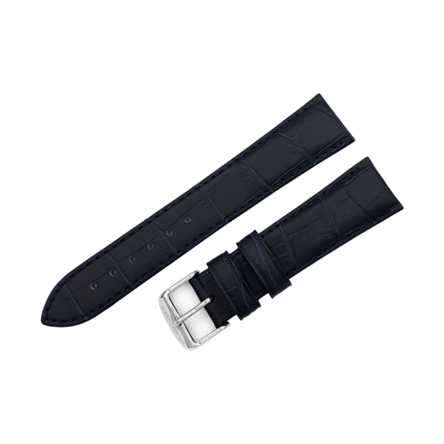 Sturmanskie Universal leather strap / 22 mm / blue / polished buckle