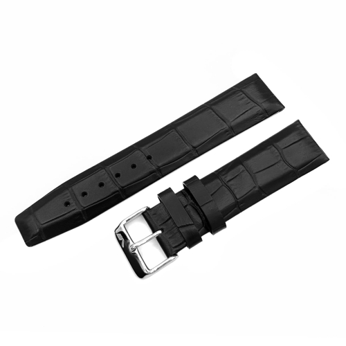 Vostok Europe Limousine Lederarmband / 22 mm / schwarz / Schließe poliert