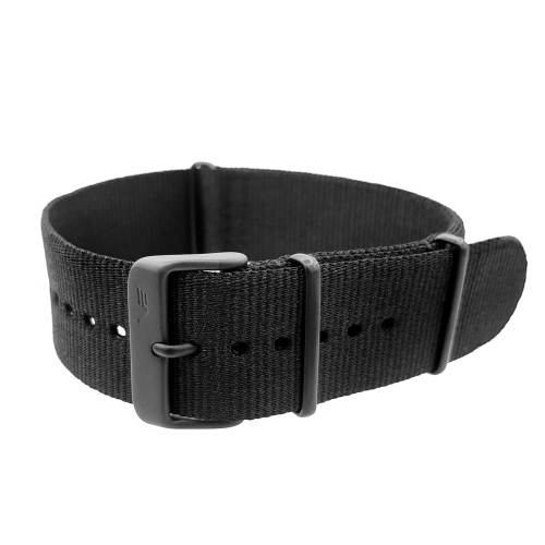 Vostok Europe Expedition Nordpol 1 / Everest Textilarmband / 24 mm / schwarz / Schließe schwarz