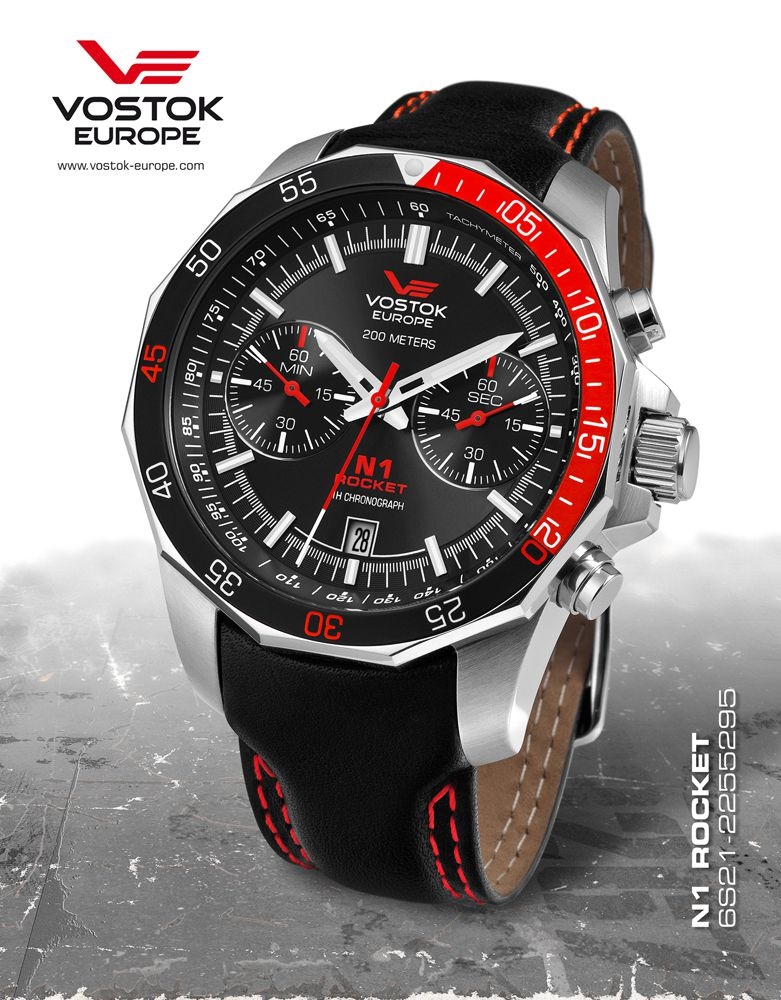 Vostok Europe Rocket N1 Chronograph Quarz 6S21-2255295