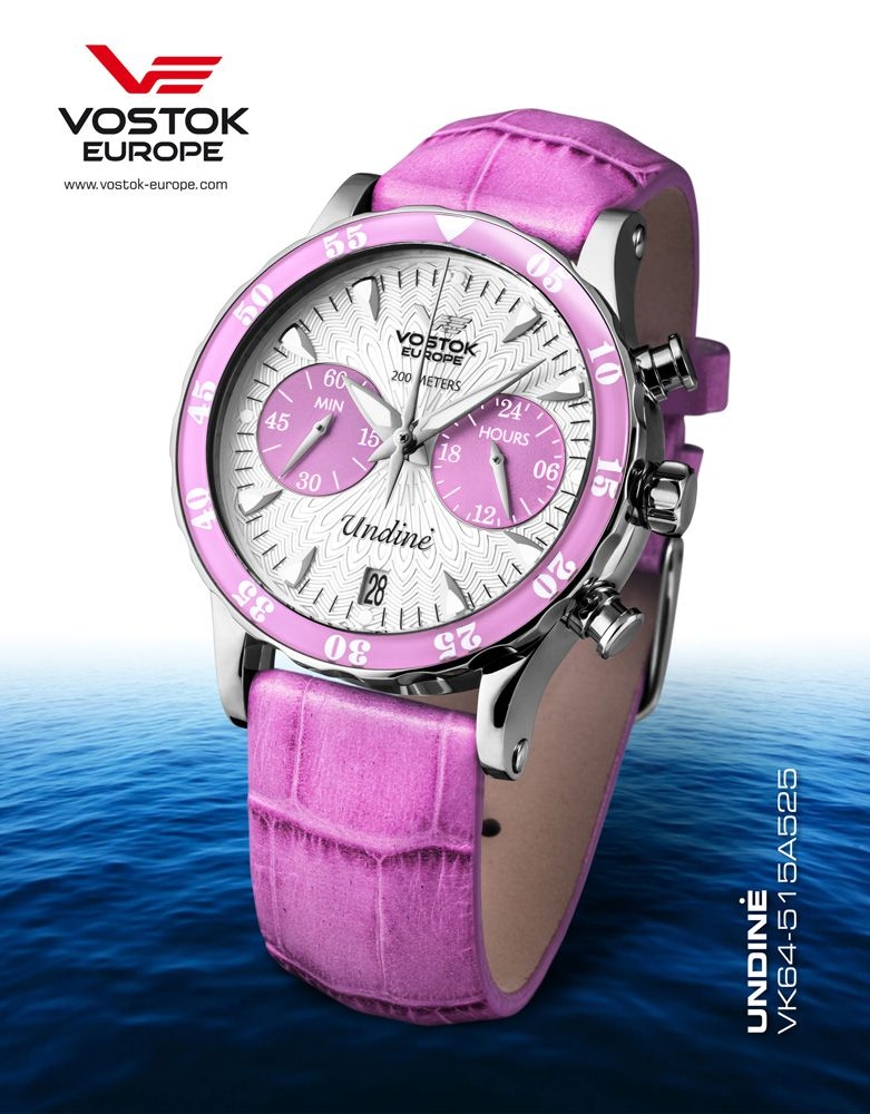Vostok Europe Undine Chronograph VK64-515A525