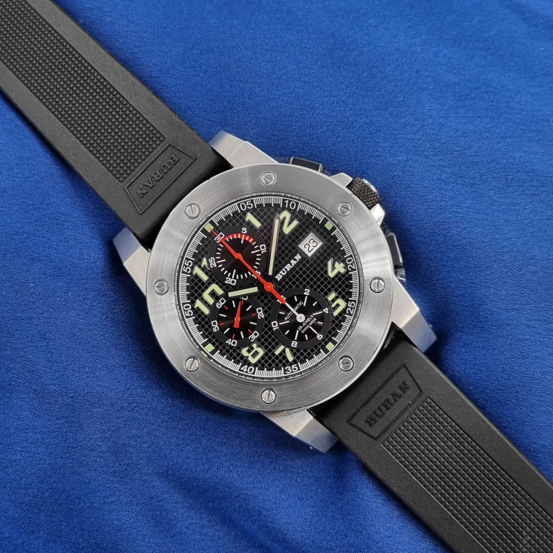 Buran SA Sport Aero Automatik Chronograph B50 111 1 526 2