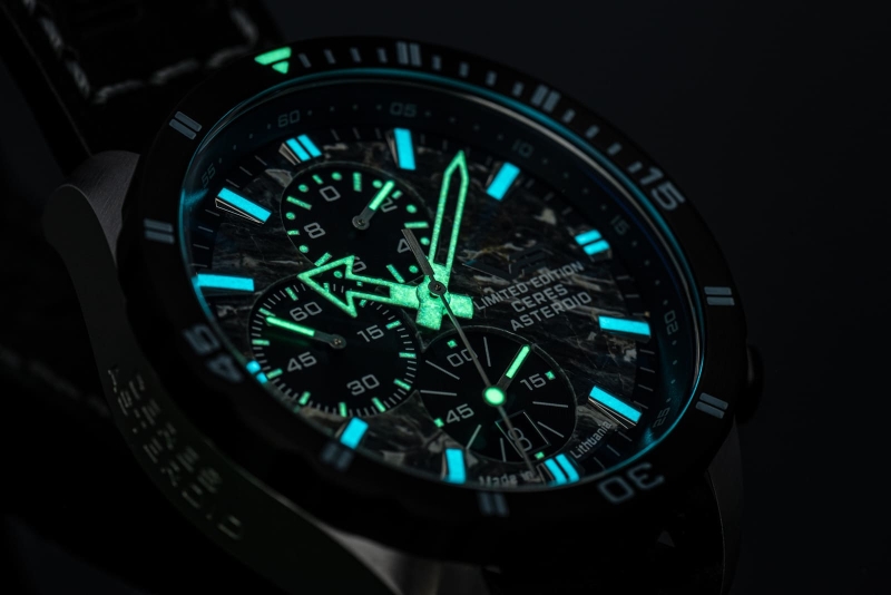 Vostok Europe 'Ceres Asteroid' Limited Edition Chronograph 6S10-320E693