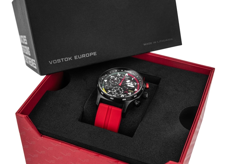 Vostok Europe 'Jurgis Kairys Unlimited Aerobatics 2025' Special Edition Chronograph VK68-592C775