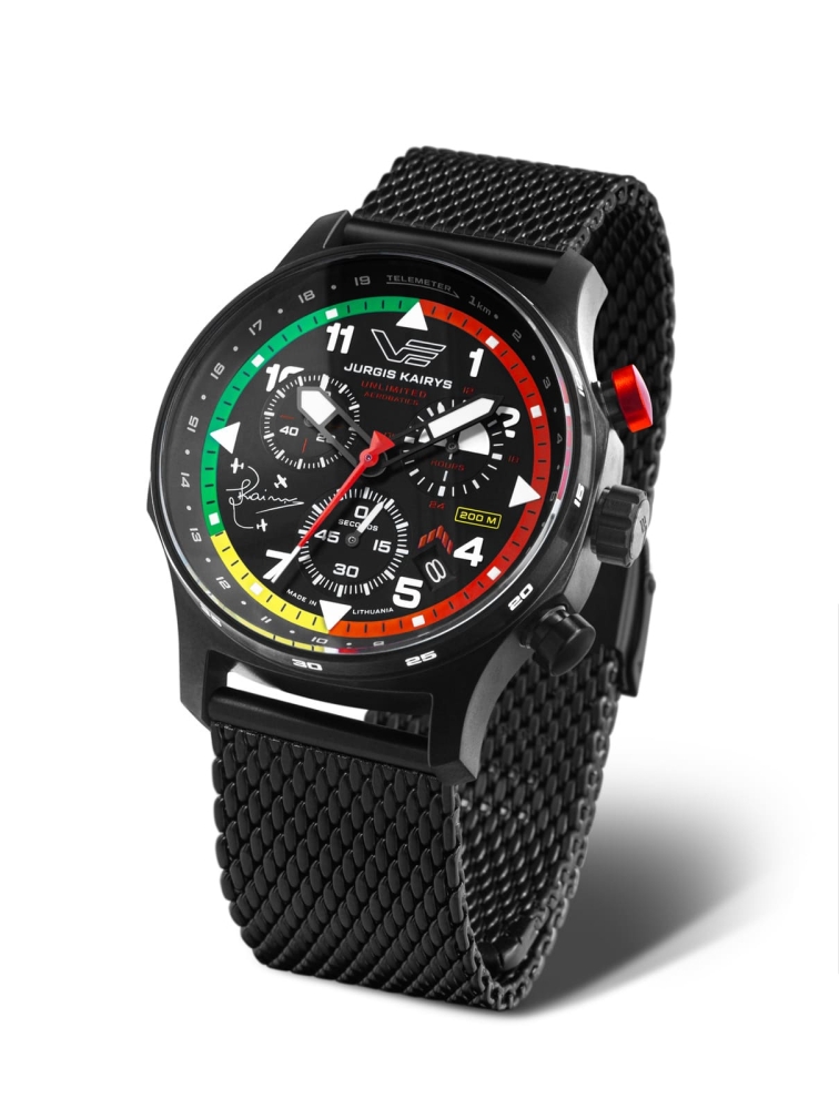 Vostok Europe 'Jurgis Kairys Unlimited Aerobatics 2025' Special Edition Chronograph VK68-592C775B