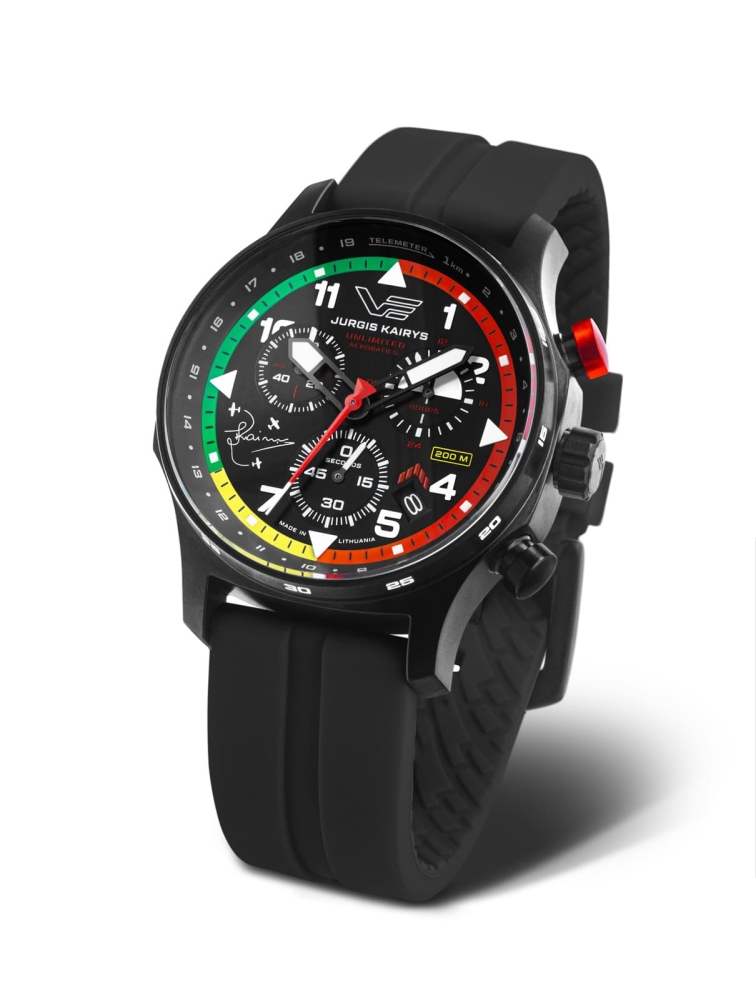 Vostok Europe 'Jurgis Kairys Unlimited Aerobatics 2025' Special Edition Chronograph VK68-592C775
