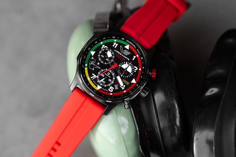 Vostok Europe 'Jurgis Kairys Unlimited Aerobatics 2025' Special Edition Chronograph VK68-592C775