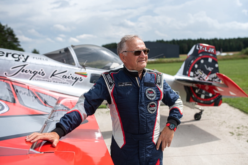 Vostok Europe 'Jurgis Kairys Unlimited Aerobatics 2025' Special Edition Chronograph VK68-592C775B