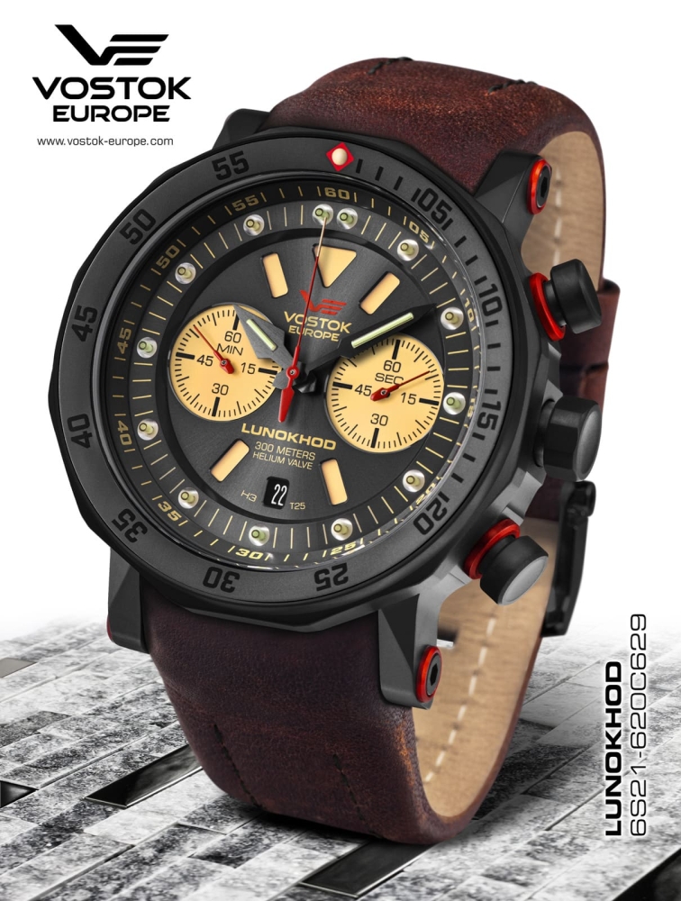 Vostok Europe Lunokhod 2 Grand Chrono 6S21-620C629