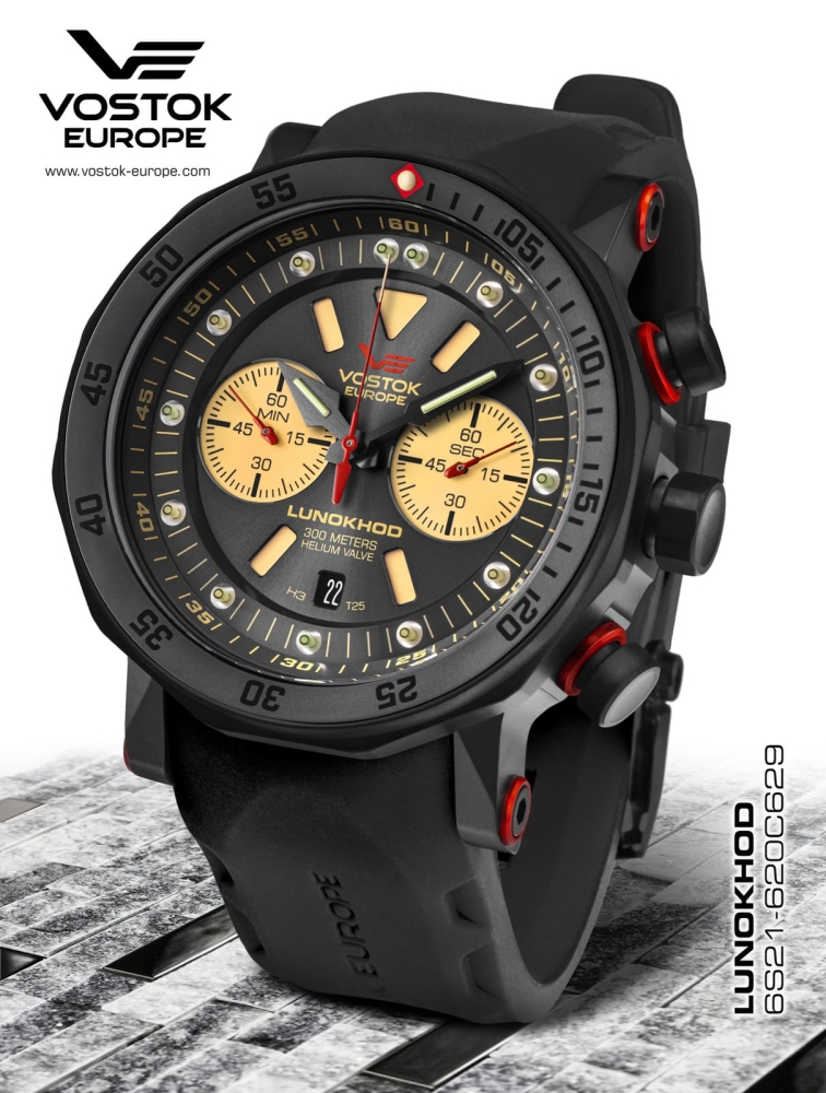 Vostok Europe Lunokhod 2 Grand Chrono 6S21-620C629
