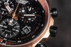 Vostok Europe 'Solar Eclipse' Limited Edition Chronograph 6S30-325E728