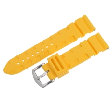 Vostok Europe Expedition North Pole / silicone strap / 24 mm / yellow / silver buckle