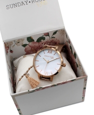 Sunday Rose Fashion Pink Elegance SUN-F02 (+ charm bracelet)