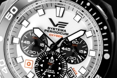 Vostok Europe Systema Periodicum 'Oxygen' Chronograph VK67-650A722B