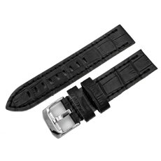 Vostok Europe Space Race / Almaz leather strap / 22 mm / black / polished buckle