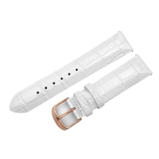 Vostok Europe Undine Armband / 20 mm / weiß / Schließe rose